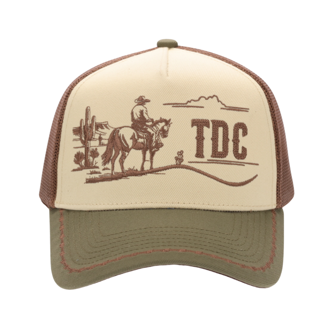 The Dutch Cowboy Trucker Cap - Desert Rider