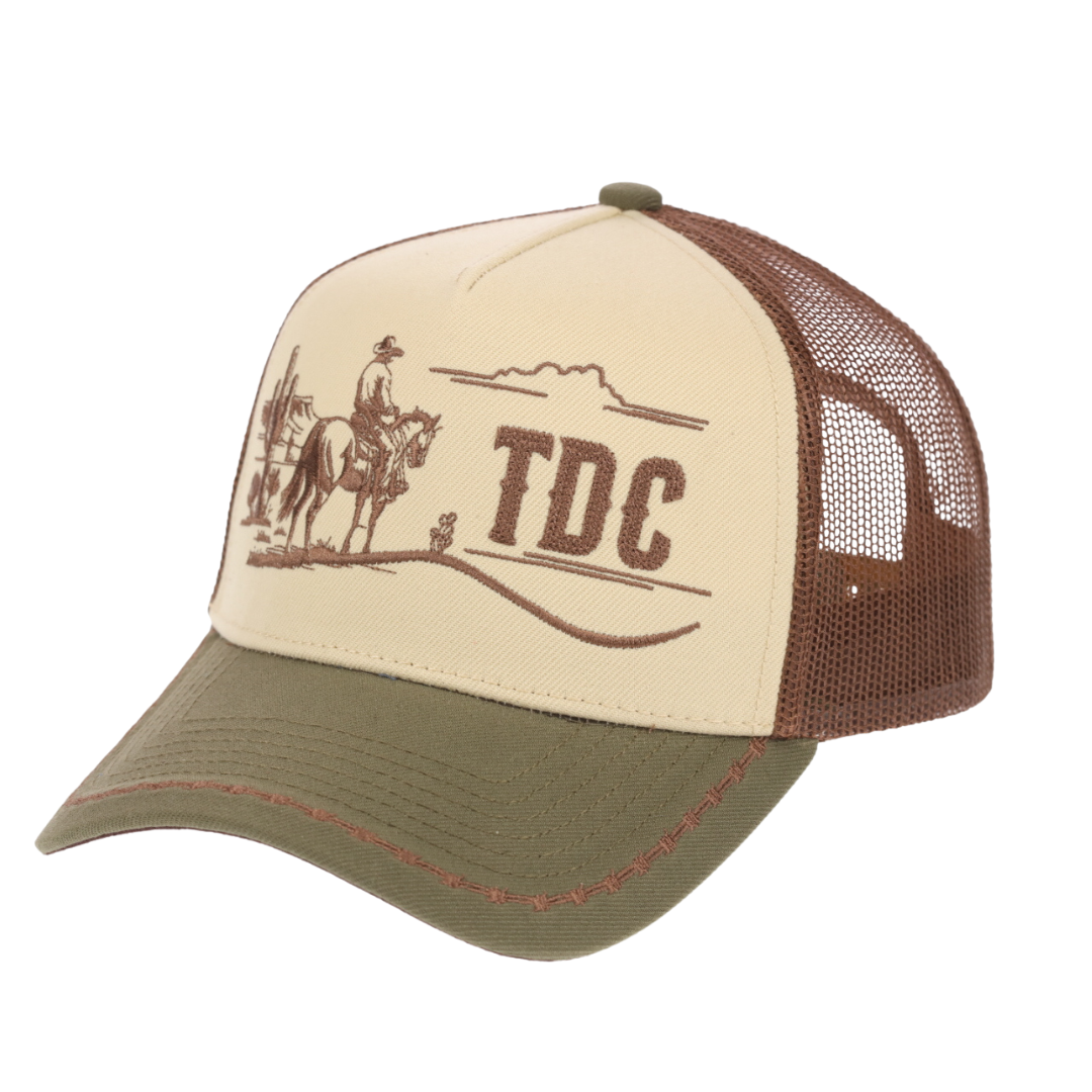 The Dutch Cowboy Trucker Cap - Desert Rider