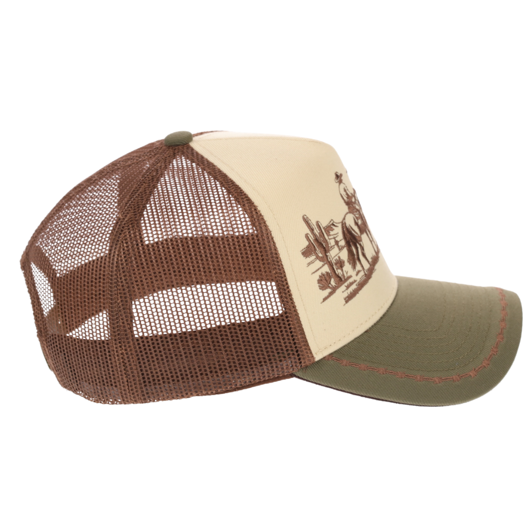 The Dutch Cowboy Trucker Cap - Desert Rider