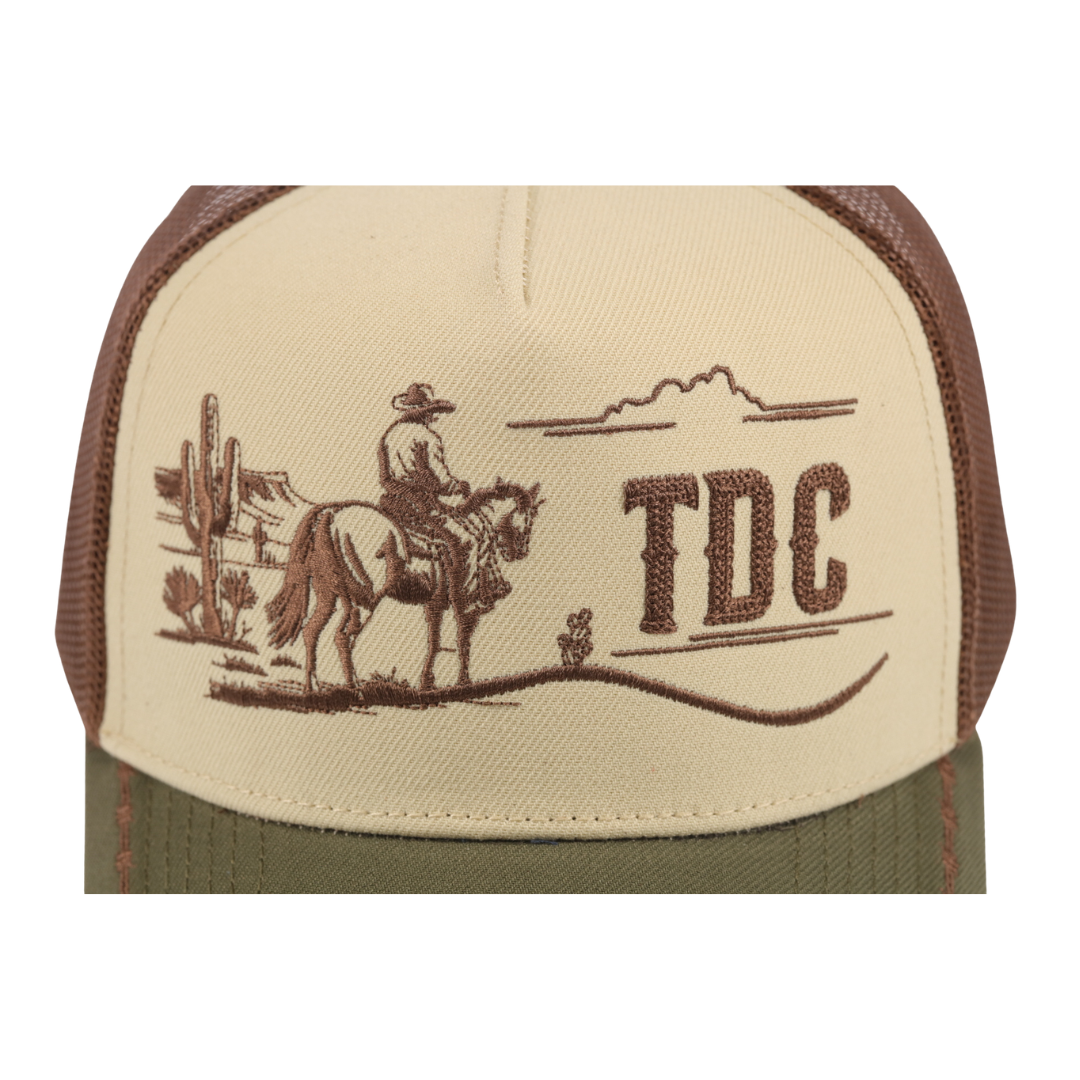 The Dutch Cowboy Trucker Cap - Desert Rider
